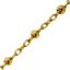 Wholesale Gold over Sterling Silver Bulk Chain -2.5mm Ball Satellite Chain (Sold per foot)