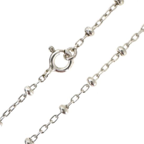 Wholesale Sterling Silver Finished Chain - 2.5mm Ball Satellite Chain