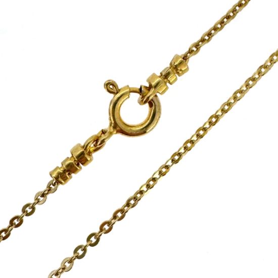 Wholesale Gold over Sterling Silver Finished Chain - Solid Oval Cable Chain