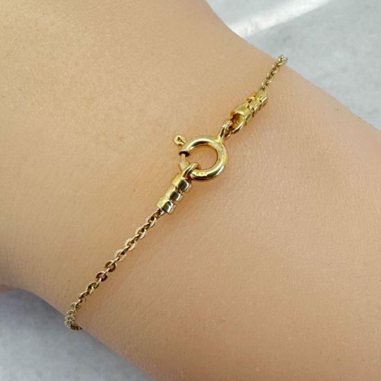 Wholesale Gold over Sterling Silver Finished Chain - Solid Oval Cable Chain