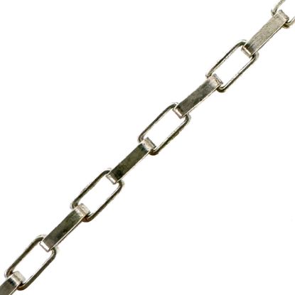 Wholesale Sterling Silver Bulk Chain - 4x1.8mm Long Box Chain (sold per foot)