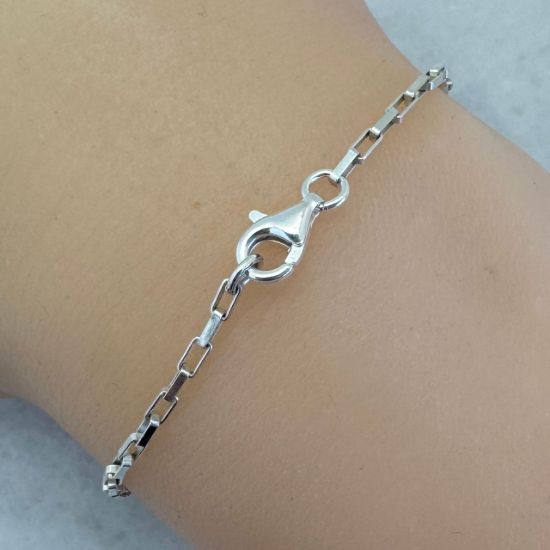 Wholesale Sterling Silver Finished Chain - Medium Box Chain