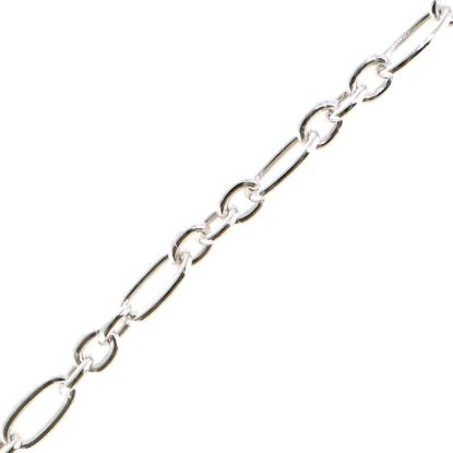 Wholesale 925 Sterling Silver Bulk Chain - 3 + 1 Cable Chain (sold per foot) 