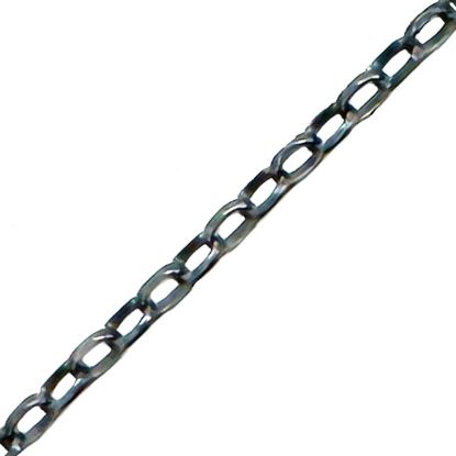Wholesale Black Oxidized Sterling Silver Bulk Chain - 2mm Oval Diamond Cut Rolo Chain (Sold per foot)