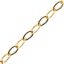 Wholesale 1/20 14K Gold Filled Bulk Chain - 4 x 2.6mm Flat Cable Chain (sold per foot)