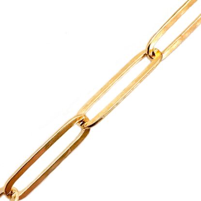 Wholesale 1/20 14K Gold Filled 10x3mm Paperclip Chain - Unfinished Bulk Chain - (sold per foot) 
