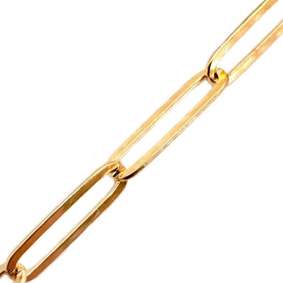 Wholesale 1/20 14K Gold Filled 10x3mm Paperclip Chain - Unfinished Bulk Chain - (sold per foot) 