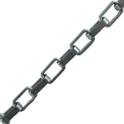 Wholesale Oxidized Sterling Silver Bulk Chain - 4.5X2.5mm Heavy Long Box Chain (sold per foot)