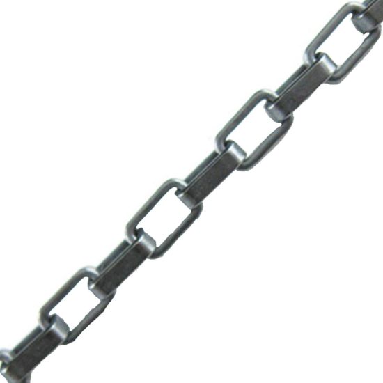 Wholesale Oxidized Sterling Silver Bulk Chain - 4.5X2.5mm Heavy Long Box Chain (sold per foot)