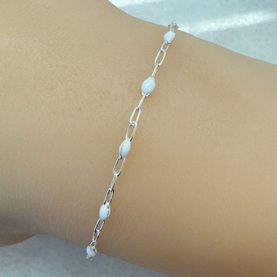 WHOLESALE STERLING SILVER ENAMEL CHAIN BRACELET NECKLACE JEWELRY