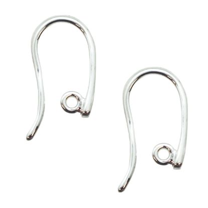 Wholesale Sterling Silver Sleek and Sexy Style Hooks (1 pair)